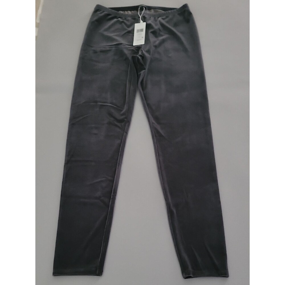 Eileen Fisher Women's Velvet Gray Graphite Ankle Leggings Size Small